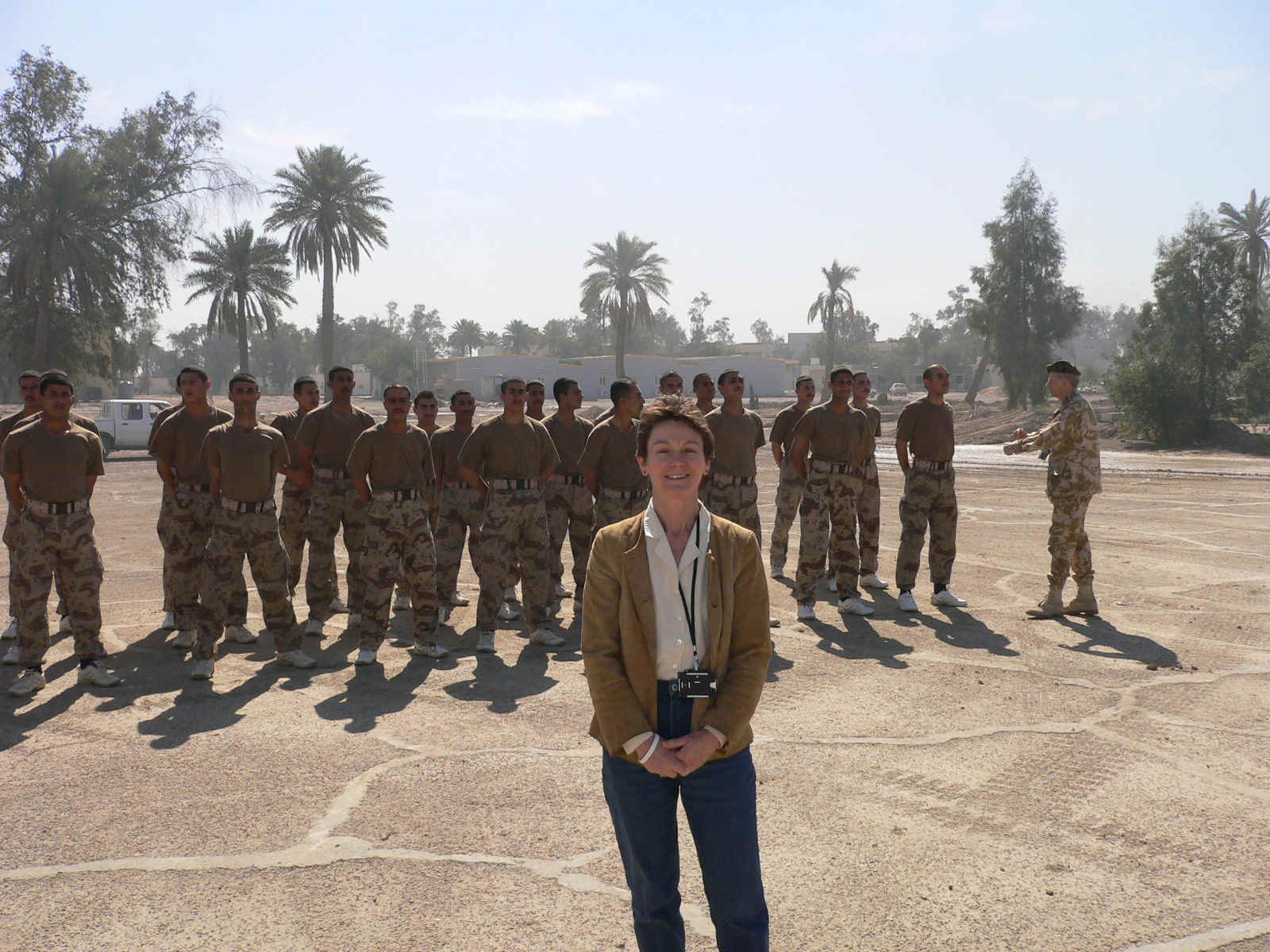 Iraqi cadets training at Rustamiyah Military Academy, near Baghdad